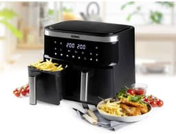 DOMO DO537FR - Deli-fryer 'double fry zone' - 2x 4 L - 2850 W — thumbnail 14