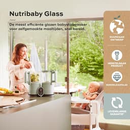 RFWR® Multifunctionele Baby Keukenmachine - 4 in 1 Stoom Blender met Grote Capaciteit - Ideaal voor Gezonde Maaltijden — thumbnail 5
