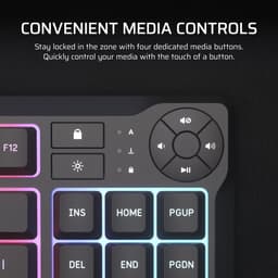 Corsair K55 CORE TKL Tenkeyless RGB gaming toetsenbord — thumbnail 3