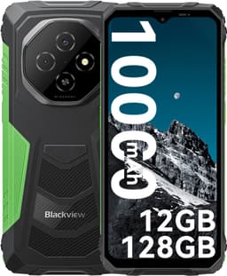 Blackview FORT 1 - Robuuste Smartphone - 12 GB RAM - 128 GB ROM - 6,56 inch - 10000 mAh - Robuuste telefoon - Android 15 - GPS - Groen — thumbnail 1