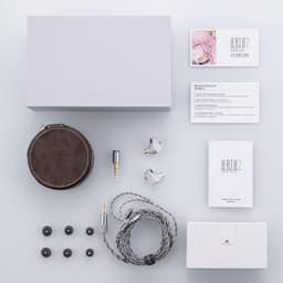Moondrop Aria 2 - In-Ear Monitor - IEM - Dynamische Driver - Audiofiele Oordoppen - Verwisselbare Kabel - Comfortabele Pasvorm - Zilver — thumbnail 3