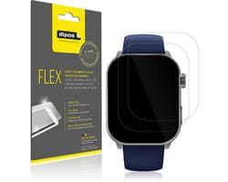 dipos – 2x Beschermfolie geschikt voor GARD PRO Health Smartwatch 3 48mm | 3D Full Cover Screenprotector | 100% Passend