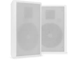 Power Dynamics WSF30W Flatpanel speaker set - Platte Hi-Fi muurspeakers - 100V - 5.25 inch - Wit