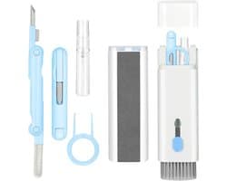 PolkaHome® 7in1 Schoonmaakset – Geschikt voor Smartphones, Oortjes & Laptops – Schoonmaak Set voor Computer / Laptop / Tablet / Telefoon / AirPods & Earbuds / Auto – AirPods Cleaner – Vuilreiniger – Stofreiniger – Schoonmaakkit