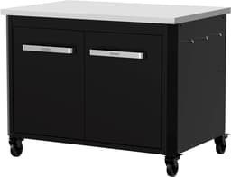 Cozze® Outdoor Kitchen - Buitenkeuken Module - RVS Werkblad - BBQ Werktafel - Laag model voor plancha of grill — thumbnail 5