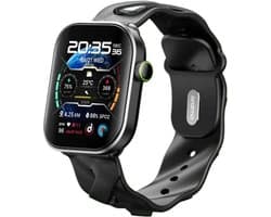 oraimo Watch Pro AM – Smartwatch – AMOLED 1,85” – Bluetooth Bellen – 14 Dagen Autonomie – Zwart