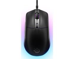 SteelSeries Rival 3 Gen 2 Gamingmuis - Zwart - 3-Zone RGB - 8500DPI - 77gram