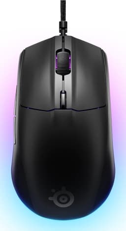 SteelSeries Rival 3 Gen 2 Gamingmuis - Zwart - 3-Zone RGB - 8500DPI - 77gram — thumbnail 1