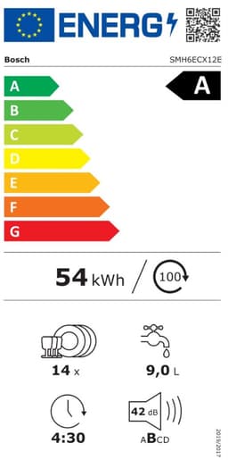 Bosch SMH6ECX12E - Series 6 - Inbouw vaatwasser - 60 cm - Energielabel A - Home Connect — thumbnail 18
