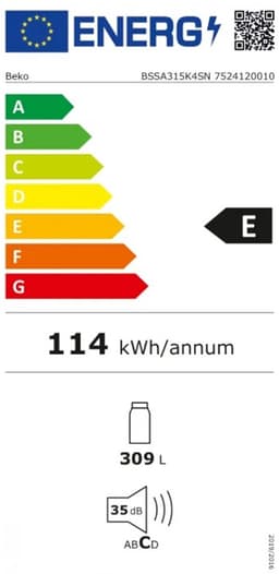 Beko BSSA315K4SN - Koelkast — thumbnail 7