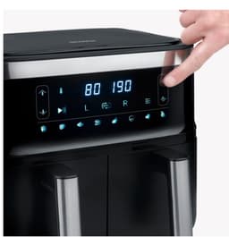 Severin FR 2453 Heteluchtfriteuse XXL - 2x 3.8 Liter - tot 1.3 kg friet — thumbnail 7