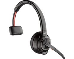 POLY Savi 8210 UC Headset Draadloos Hoofdband Kantoor/callcenter USB Type-C Oplaadhouder Zwart