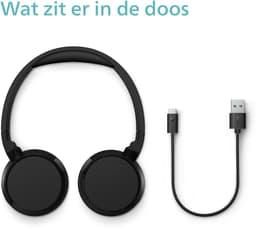 PHILIPS TAH4209 - On Ear draadloze Bluetooth Headphones - Zwart — thumbnail 9