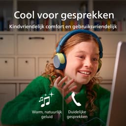PHILIPS TAK2000CT - On Ear bedrade opvouwbare hoofdtelefoon voor kinderen - beperkt volume, Audio delen, 3,5 mm- en USB-C-kabel meegeleverd - Kristal Groen — thumbnail 3