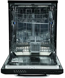 Fram FDW-VRR606BKE – Vrijstaande Vaatwasser – 12 Standen – 6 Wasprogramma’s – Retro Design – LED-Display – Halve Belading – AquaStop – 5 Jaar Garantie – Zwart — thumbnail 3