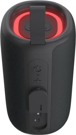 Fresh 'n Rebel - RGB Bluetooth Speaker - Draadloze Speaker - Verlichtende Bluetooth Speaker - LED Speaker - Draadloze Muziekbox - Waterdichte Speaker - Carry Me Away Speaker - Zwart/Grijs | Storm Grey XL — thumbnail 2