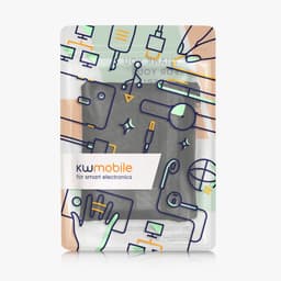 kwmobile Mesh reisorganiser - accessoire organiser - gaasvak voor mobiele telefoon kabel power bank harde schijf oplader - ritsvak - zwart. — thumbnail 5