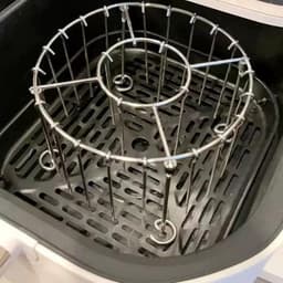 Airfryer grill, gemaakt van eetbare kwaliteit roestvrij staal materiaal, geschikt voor het DIY van allerlei soorten spiesen. Geschikt voor airfryers, ovens, enz. — thumbnail 3