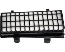 Multaparts® HEPA Filter geschikt voor Bosch Relaxx'x | Afmetingen: 16,6 x 7,7 x 4,6 cm | Filter met 4 vergrendelingsnokken | O.a. geschikt voor Bosch Relaxx'x serie | Vervanger voor 00573928, 00577281