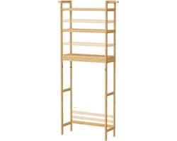 Wasmachine ombouw - Meubelkast voor wc - Opbouwmeubel - Droger - 155x60cm