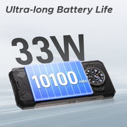 DOOGEE S200 5G - Robuuste Smartphone - Robuuste Telefoon - Android 14 - 32GB RAM + 256GB ROM/2TB TF - 10100 mAh/33W - 6,72 inth + 120Hz - 100MP+20MP Nachtzichtcamera-Donkergrijs — thumbnail 2