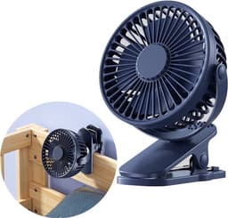 clip Ventilator - Oplaadbaar - met Clip - Zwart — thumbnail 2