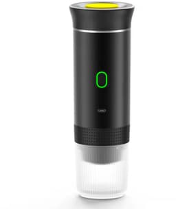 Kelseek elektrisch koffiezetapparaat - Koffiemachine - Koffiemaker - Capsule - Reizen - Auto - Draagbaar - Draadloos - Zwart — thumbnail 5