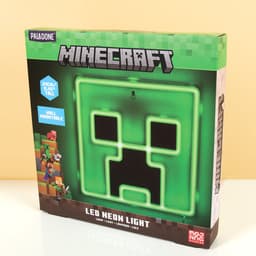 Minecraft Creeper LED Neon Wall Light – Officieel Gelicentieerde Wandlamp, 25 cm, USB‑Voeding- Paladone — thumbnail 5