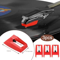 Grammofoon / platenspeler accessoires (set 3) — thumbnail 2