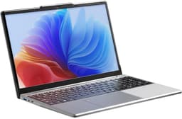 Acmine Laptop - 15.6" FHD IPS - 16 GB RAM - 512GB SSD - Intel Alder Lake i7-6500U - Windows 11 - Vingerafdrukontgrendeling - Met AZERTY-Toetsenbordsticker - Grijs — thumbnail 1