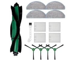 PolkaHome® vervangingsset geschikt voor iRobot Roomba Combo Essential Y0110 Y0112 Y0140 Y0510 Combo 2 Essential, IRobot Roomba 105 Combo, Q0120 Y0140 Y0110 Q011, Accessoires, onderdelen