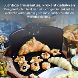 Philips Pizza & Grillplaat Airfryer Accessoire - HD9963/00 - Geschikt voor Philips — thumbnail 7