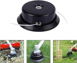 Allecto Plus - Versterkte knop draadkop M10 x 125 links grasmaaier reserveonderdeel - Universele nylon kop - Dubbele kop - Bosmaaier accessoire. — thumbnail 5