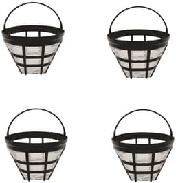 Filter - met handvat - korffilter - geschikt voor Philips koffiemachine HD7751, 7753, 7762, 7761, 7747, 7757 en andere modellen, (4 stuks) — thumbnail 1