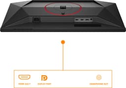 AOC G4 Q25G4SR - Quad HD E-sports Gaming Monitor - HDMI 2.1 - HDR400 - 300Hz - 25 inch — thumbnail 5