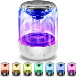 Crrynuo Luidsprekers - Bluetooth speaker - draadloze - USB - Wit — thumbnail 1