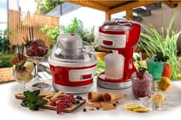 Thuys – Ijscrusher – Ice Crusher – 26cm x 17cm x 32cm – Rood — thumbnail 3