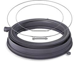 Manchet met 2 knelringen voor Bosch / Siemens wasmachine — thumbnail 1