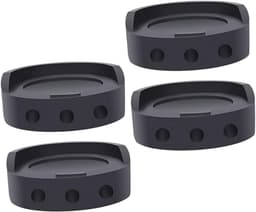 Schokdempers voor wasmachine/droger - Set van 4 - Extra dik - Stapelbaar - Antislip meubelbeschermers - Schokdempers voor wasmachine - Beugels voor wasmachine - Voeten voor droger - Extra sterke antislipvoeten - Schokabsorberende beschermers - — thumbnail 1