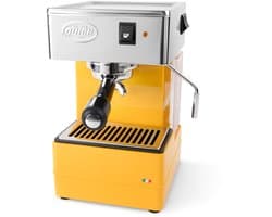 Quick Mill 820 geel piston espressomachine benelux inclusief tamper t.w.v. € 39,99
