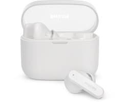 PHILIPS TAT2000 - In-ear oordopjes - 32 uur afspeeltijd - 4 mic technologie - multipoint - IPX4 - Microsoft Swiftpair - aanraakbediening - App control - Wit