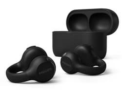 PHILIPS TAQ2000BK/00 Draadloze open-ear oortjes - Oorhaakjes - Open-ear pasvorm - 28 uur afspeeltijd - Bluetooth multipoint - IPX4 - App control - Bediening op de oorhaakjes - Zwart — thumbnail 1