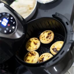 Air Fryer-bakmat - Reservemand luchtfriteuse - vervangende grillpan - Herbruikbare luchtfriteuse-inzetstukken - voor koken, grillen, keuken, braden (20 cm) - 1stuk — thumbnail 2