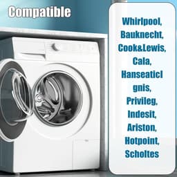 Pluisfilter zeef pluisfilter vervanging voor wasmachine van meerdere merken, vervanging voor pluisfilter met hoog rendement, optimale bescherming van de pomp — thumbnail 3