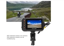 WNHB® Dashcam Motorfiets Waterdicht - Motocam Voor Motor Met Groothoek Camera - Full HD Dashcam Voor Motor - Beveiliging En Opname Onderweg — thumbnail 4