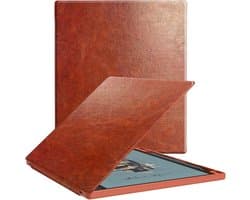 Boox Note hoes - Magnetische Standcover - Geschikt voor Boox Note Air5 C/Air4 C/Air3 C/ Air3 B/W (2025/2024/2023)- Met Automatische Slaap/Waak - PU Leren Hoes - Zwart