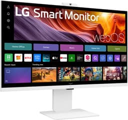 LG Smart 32U850SA-W - 4K Smart Monitor - USB-C 90w - WebOS - Smart TV - Webcam - Wi-Fi - Apple Airplay - 32 Inch — thumbnail 5