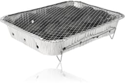 Wegwerp Barbecue – Instant BBQ met Houtskool – Camping Barbecue voor Buiten, Picknick of Balkon – Inclusief Rooster – Barbecue Accessoires – BBQ Kopen — thumbnail 1