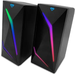 Media-Tech - Gaming 2.0 - luidsprekers met Bluetooth - kleurrijke RGB LED-achtergrondverlichting COBRA PRO URION 2.0 MT3172 — thumbnail 1
