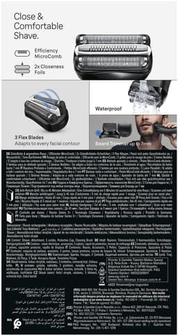BRAUN 3000BT Scheerapparaat Zwart — thumbnail 3